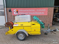 High-pressure cleaner, Hot / Cold  ROM400 hogedruk rioolreinigingsaanhanger