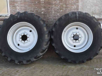 Wheels, Tyres, Rims & Dual spacers Michelin 650/65r38