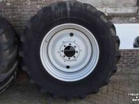 Wheels, Tyres, Rims & Dual spacers Michelin 650/65r38