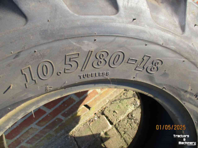 Wheels, Tyres, Rims & Dual spacers BKT 10.5/80-18 AT