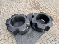 Wheelweights New Holland CNH Wielgewichten 2x454kg (T7 LWB)