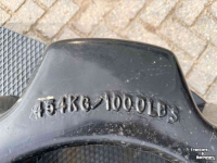 Wheelweights New Holland CNH Wielgewichten 2x454kg (T7 LWB)