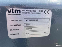 Manure Grabs VTM MV 2100 mestvork