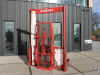 Silage block-cutter Trioliet TU195 kuilsnijder met hefmast kuilvoersnijder silobloksnijder u-snijder