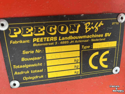 Feed mixer Peecon VML-120 voermengwagen, laadklep, voermachines