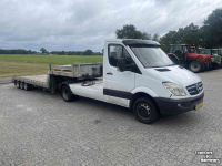 Truck Mercedes Benz Sprinter trekker + Veldhuizen oplegger, BE-combi