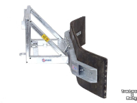 Rubber yard scraper Qmac 240 SCHUIF VAST FUCHS BORD