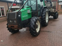 Tree transporter Valtra 6550 + MOHEDA UITRIJWAGEN