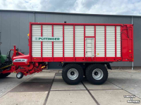 Self-loading wagon Pottinger Jumbo 6000L Combiline. Gedwongen gestuurd