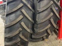 Wheels, Tyres, Rims & Dual spacers Mitas Mitas 600/65R38 met 480/65R28 compleet op velg