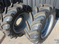 Wheels, Tyres, Rims & Dual spacers BKT 280/70R18 Agrimax RT765 trekkerbanden tractorbanden wielen/velgen