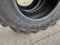 Wheels, Tyres, Rims & Dual spacers Mitas 800/70R38 SFT. 58 mm profiel!