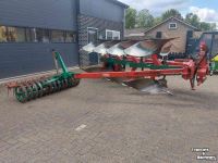 Ploughs Kverneland EG 85 4 schaar ploeg met Packomat vorenpakker