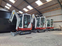Mini-Excavator Takeuchi TB216, minigraver, minikraan, BJ2026, 5 stuks, Nieuw!