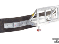 Rubber yard scraper Qmac 270 SCHUIF VAST FUCHS BORD