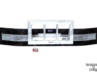 Rubber yard scraper Qmac 270 SCHUIF VAST FUCHS BORD