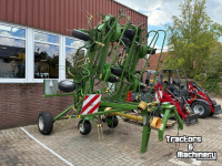 Tedder Krone Krone KWT11.22/10 T Getrokken Cirkelschudder op Transportwielstel