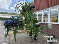 Tedder Krone Krone KWT11.22/10 T Getrokken Cirkelschudder op Transportwielstel