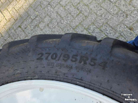 Wheels, Tyres, Rims & Dual spacers  Bandenset New Holland TS 11.2R54 11.2R38