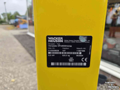 Vibrating plates Wacker Neuson DPU 6555