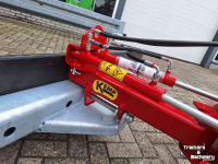 Rubber yard scraper Kemp RVSABM2544 Rubberschuif met Giant aanspan / Modderschuif / Mestschuif / Sneeuwschuif / Erfschuif