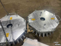 Other manure equipment and accessories Kaweco Mestverdelers 16 24 26 28 32 36 40 en 50 uitlopen