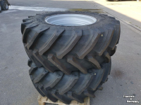 Wheels, Tyres, Rims & Dual spacers Trelleborg 540/65R28