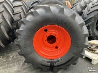 Wheels, Tyres, Rims & Dual spacers Michelin 600/65r28 mach x bib