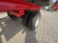 Dumptrailer  Plattewagen met weeginrichting