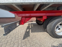 Dumptrailer  Plattewagen met weeginrichting