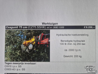Other attachments and accessories Herder Herder zaag blad 90 cm