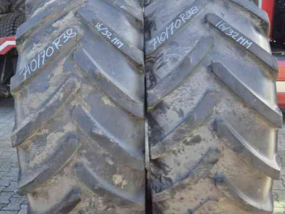Wheels, Tyres, Rims & Dual spacers Michelin 710/70R38 XM28 banden 16/32mm