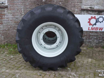 Wheels, Tyres, Rims & Dual spacers Michelin 600/70r30 mach x bib
