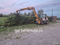 Wheelloader Liebherr 507 met slachmaaier