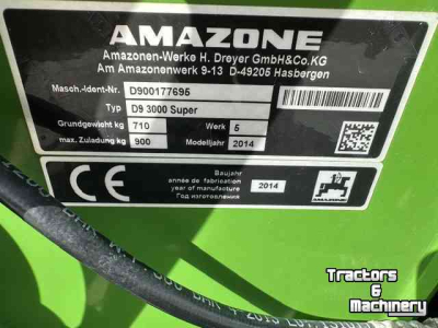 Seed drill Amazone amazone d9-3000 super
