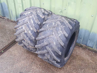 Wheels, Tyres, Rims & Dual spacers BKT 31x15.5-15