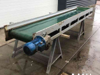 Conveyor  3500X600 MM TRANSPORTBAND VLAKKE BAND FLAT BELT CONVEYOR BELT FLACHBAND FÖRDERBAND