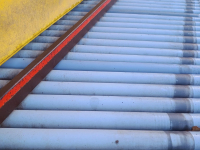 Conveyor Bijlsma onbekend / unknown 3100X1200 ROLLENLEESTAFEL ROLLER INSPECTION BELT ROLLENVERLESETISCH
