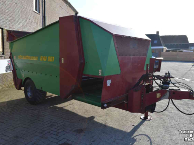 Silage-block distribution wagon Strautmann BVW801