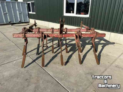 Cultivator Cappon vaste tand met loopwielen