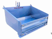 Tractor tipping boxes Qmac TREKKER TRANSPORTBOX / TREKKERBAK 200 CAT 1/2