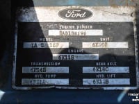 Tractor Ford 5600 Ford trekker tractor