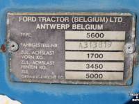 Tractor Ford 5600 Ford trekker tractor