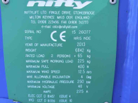 Articulated platforms Niftylift HR15NDE