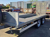 Low loader / Semi trailer Doornwaard D 6000 TA