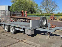 Low loader / Semi trailer Doornwaard D 6000 TA