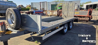 Low loader / Semi trailer Doornwaard D 6000 TA