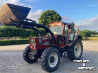 Tractor Fiat 115-90 met voorlader