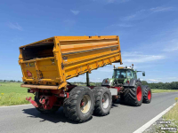 Dumptrailer Veenhuis Veenhuis 3-zijdig kiepende kipper - 14m3 snipperkar midejo