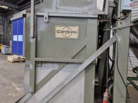 Bulk box tipper  Bunker met uitvoerband+kantelaar – complete set,  Dosierbunker mit Austragsband inklusive Kistenkipper (Komplettset)